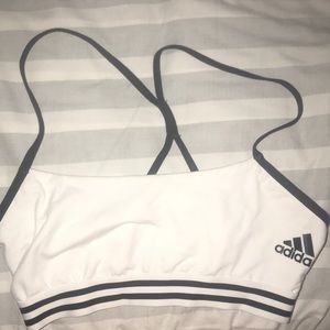 Strappy adidas sports bra